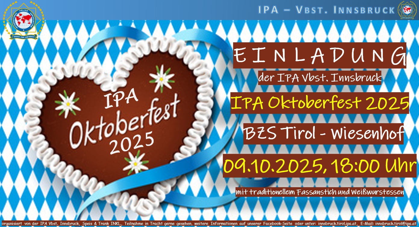 Flyer Oktoberfest 2025