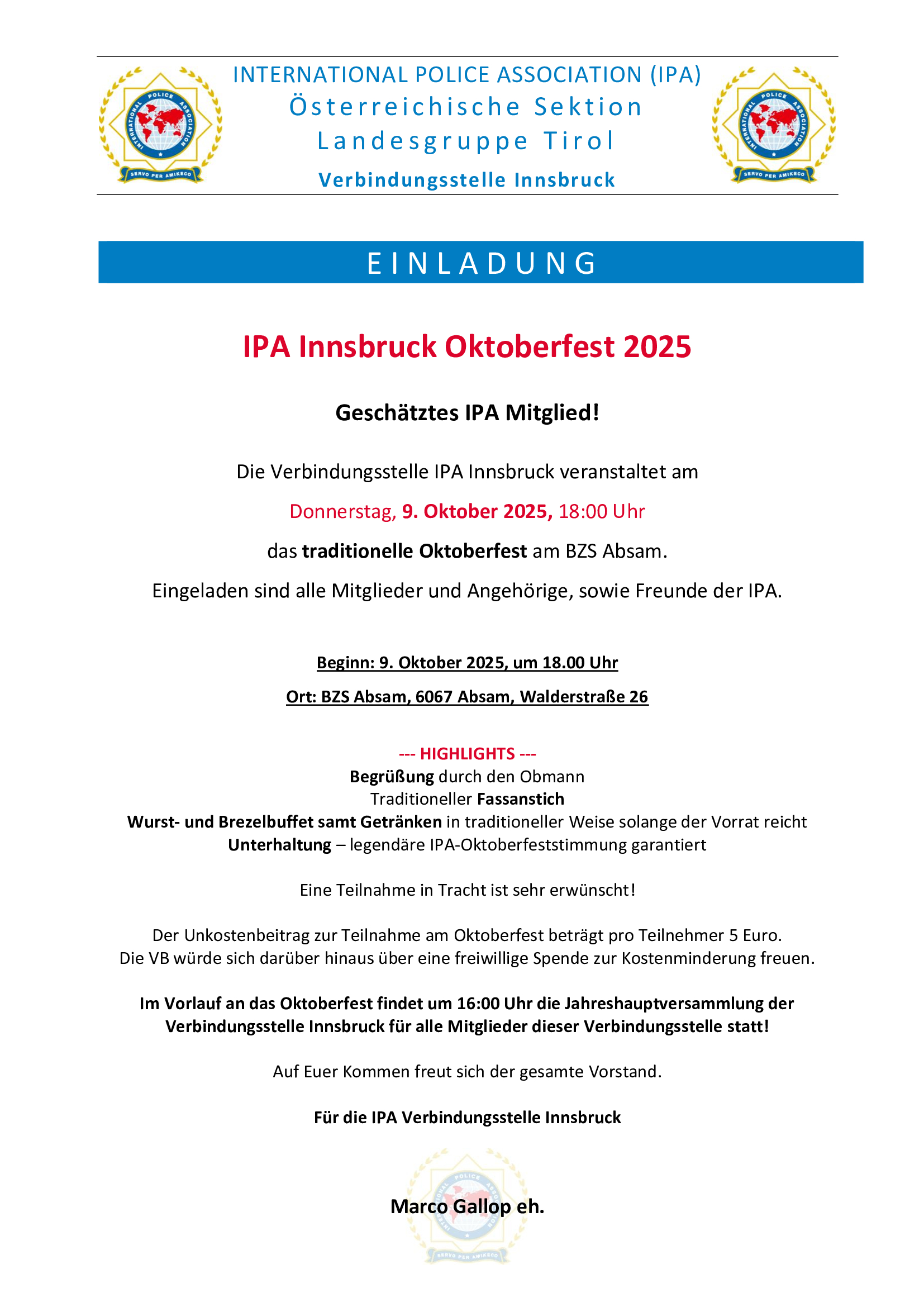 IPA 701 Ausschreibung Vorlage Oktoberfest 2025
