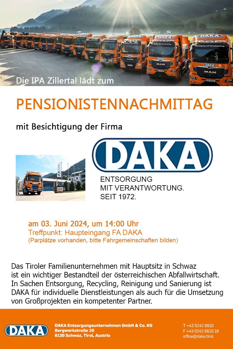 Pensionistennachmittag 2024